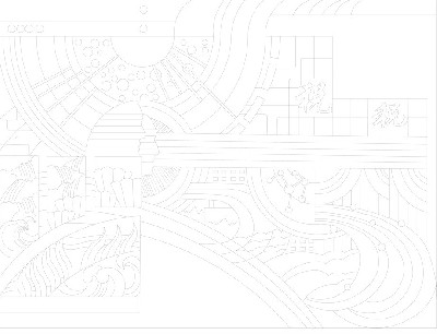 科技創新浮雕雕塑原創手繪設計稿